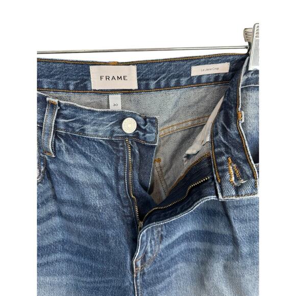 FRAME Le Jane Crop in Northville EUC Size 30 $298 MSRP High Rise - Picture 6 of 13